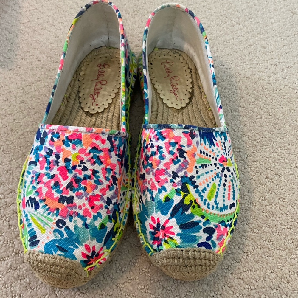 Lilly Pulitzer Dive In Lia Espadrille